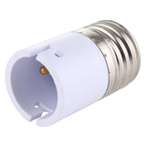 E27 to B22 Lamp Bases LED Light Bulb Socket Conversion Screw Lamp Holder, E27 to B22