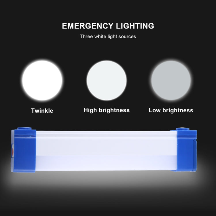 17cm 20W 480LM USB Emergency Light LED Strip Bar Light Three Levels of Brightness Adjustment, 20W