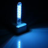 5V Colorful 5LEDs USB LED Light Portable Small Night Light with Switch