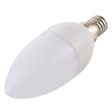 3W 6500K E14 2835 8LEDs Pointed LED Energy Saving Bulb, Light Color: White Light, 110-220V, White Light