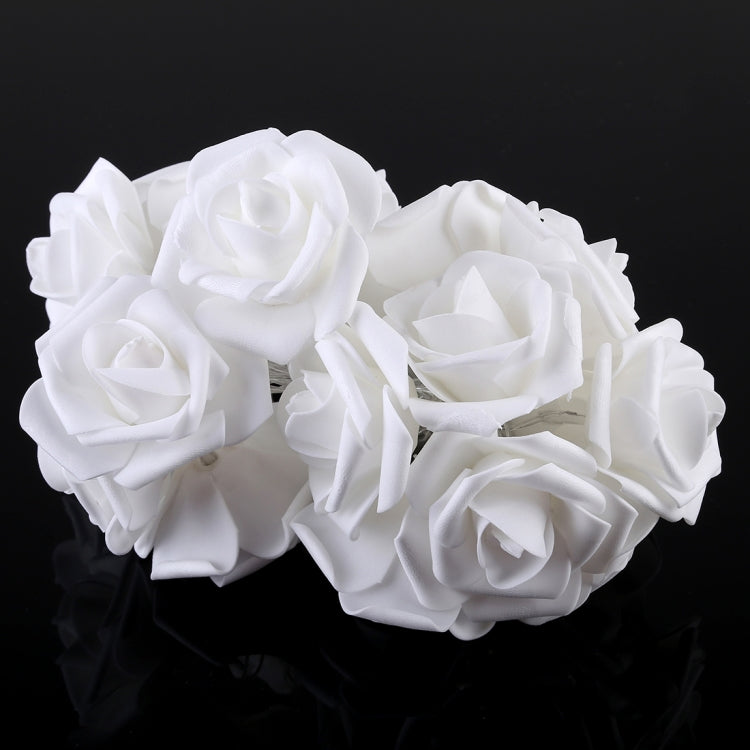 20 LEDs Teenage Style Warm Fairy Decorative Lamp for Christmas, Wedding, Bedroom, Rose