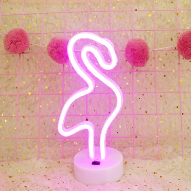 Warm Fairy Decorative Lamp Night Light for Christmas, Wedding, Party, Bedroom, Flamingo