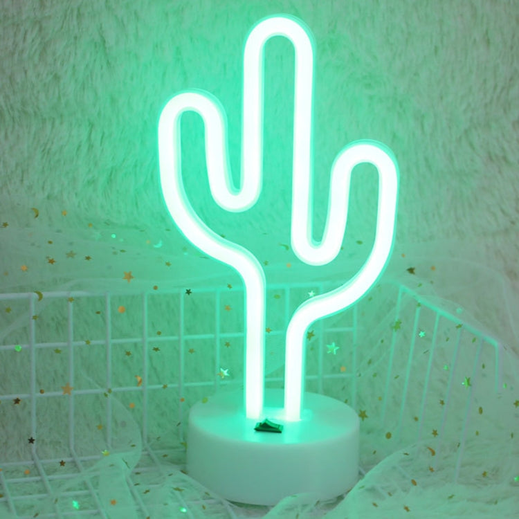 Warm Fairy Decorative Lamp Night Light for Christmas, Wedding, Party, Bedroom, Cactus Cactus