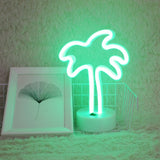 Warm Fairy Decorative Lamp Night Light for Christmas, Wedding, Party, Bedroom, Coconut Tree