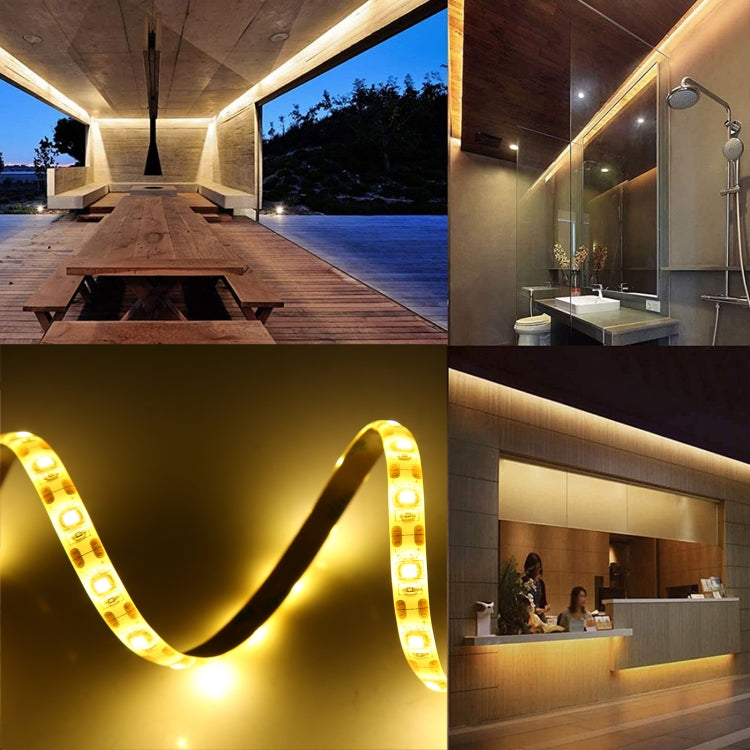 USB 2835 SMD LED Warm Light Waterproof Epoxy Rope Light, DC 5V, Length: 50cm, USB 2835 SMD LED 50cm