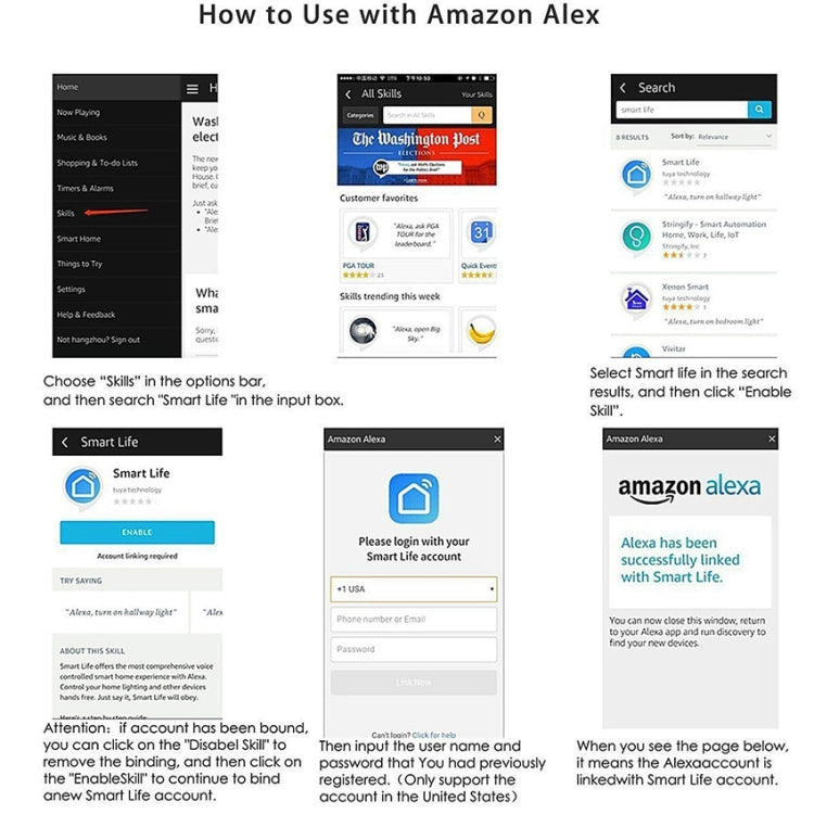6000K+RGB 600LM Works with Alexa & Google Home, AC 175-255V