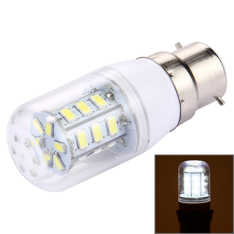 B22 2.5W LED Corn Light 24 LEDs SMD 5730 Bulb, AC 12-24V, AC 12-24V