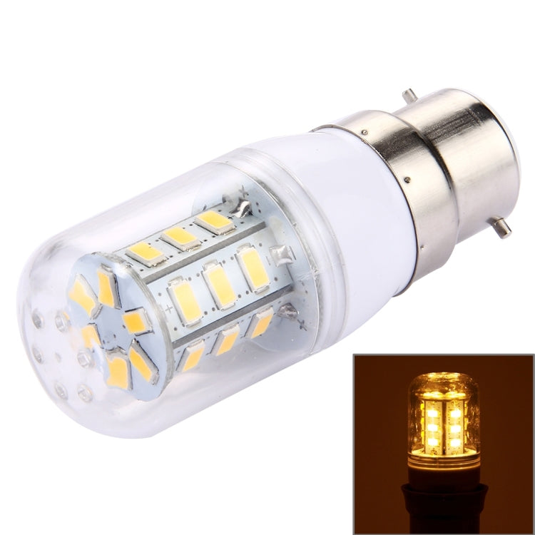 B22 2.5W LED Corn Light 24 LEDs SMD 5730 Bulb, AC 12-24V, AC 12-24V