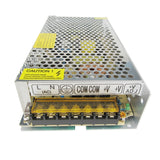 SOMPOM S-150-12 150W 12V 12.5A Iron Shell Driver LED Light Strip Lighting Monitor Power Supply, 150W 12.5A