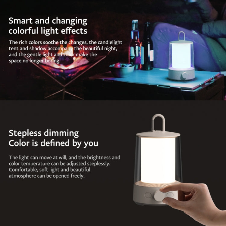 Original Xiaomi Mijia Separable Camping Light Flashlight 2 in 1, Camping Light