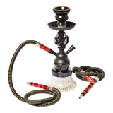 019-MZ729 Double Tube Glass Hookah