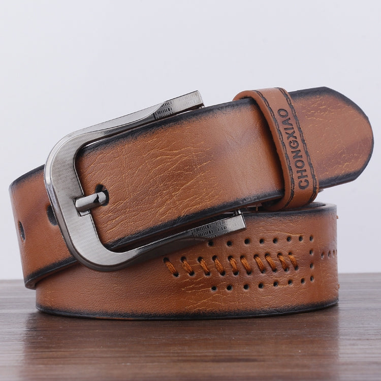 Dandali XX818 Men Fashion Retro Leather Belt Waistband, Length: 110cm, XX818 - Zen Craft