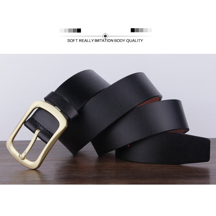 Dandali YY23 Men Retro Antique Pin Buckle Leather Belt Waistband, Length: 95-115cm, YY23 - Zen Craft