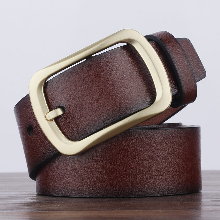 Dandali YY23 Men Retro Antique Pin Buckle Leather Belt Waistband, Length: 95-115cm, YY23 - Zen Craft