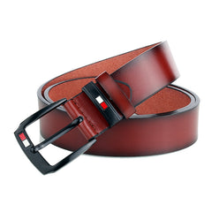 Dandali L8032 Men Retro Casual Antique Buckle Leather Belt Waistband, Size: 110-125cm, L8032 - Zen Craft