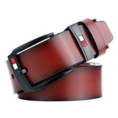 Dandali L8032 Men Retro Casual Antique Buckle Leather Belt Waistband, Size: 110-125cm, L8032 - Zen Craft