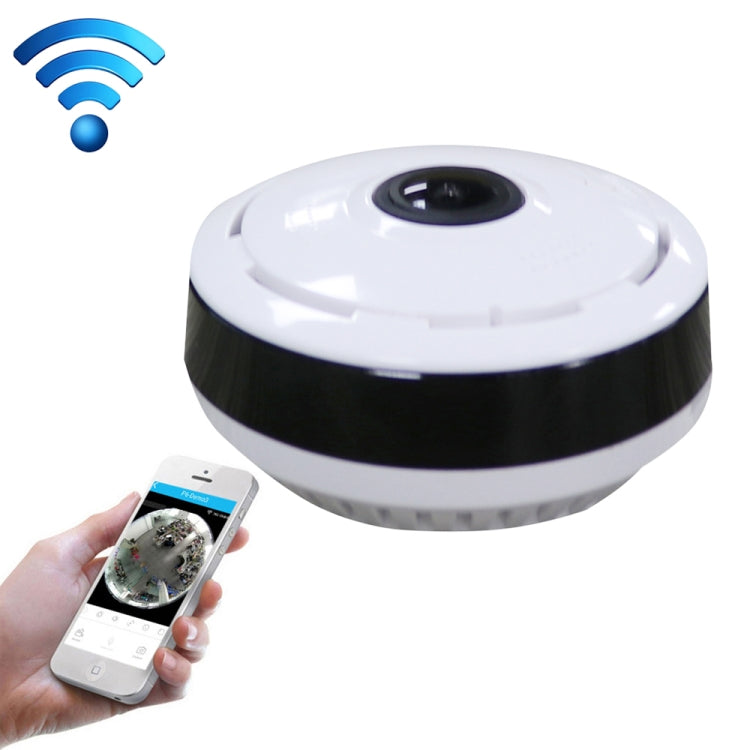 JJX-1801 Fisheye Wide Angle 1.0MP Smart Wireless Wifi IP Camera, Support TF Card (128GB Max), JJX-1801 JJX-1801