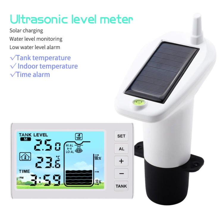 TS-FT003 Solar Charging Ultrasonic Liquid Level Meter, TS-FT003