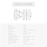 NEO NAS-WS02W WiFi Water Sensor & Flood Detector, Support Android / IOS systems, WS02W WiFi Flood Detector