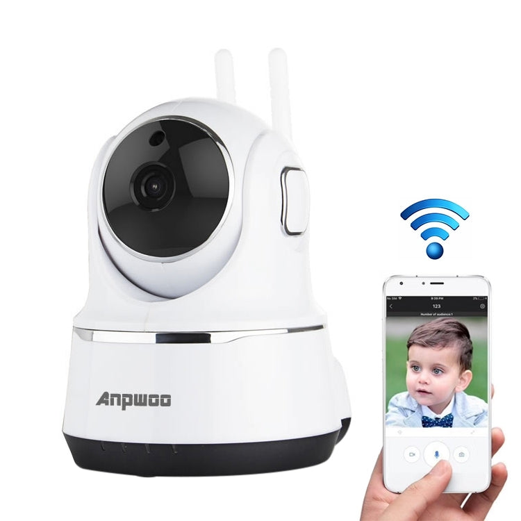 Anpwoo Guardian 2.0MP 1080P 1/3 inch CMOS HD WiFi IP Camera, Support Motion Detection / Night Vision, Guardian Black, Guardian White Guardian White White