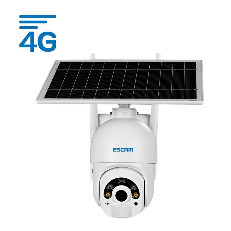 ESCAM QF450 HD 1080P 4G EU Version Solar Powered IP Camera with 16G Memory, Support Two-way Audio & PIR Motion Detection & Night Vision & TF Card, with 16G Memory