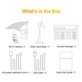 ESCAM QF450 HD 1080P 4G US Version Solar Powered IP Camera with 64G Memory, Support Two-way Audio & PIR Motion Detection & Night Vision & TF Card, with 64G Memory