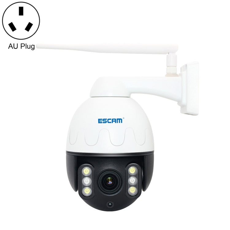 ESCAM Q5068 H.265 5MP Pan / Tilt / 4X Zoom WiFi Waterproof IP Camera, Support ONVIF Two Way Talk & Night Vision, AU Plug, UK Plug, US Plug, EU Plug, AU Plug AU Plug AU Plug