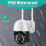 QX29 3.0MP HD WiFi IP Camera, Support Night Vision & Motion Detection & Two Way Audio & TF Card, AU Plug, QX29