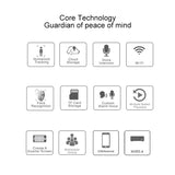 QX48 Pixels 1080P HD Wireless IP Camera, Support Motion Detection & Infrared Night Vision & TF Card, QX48