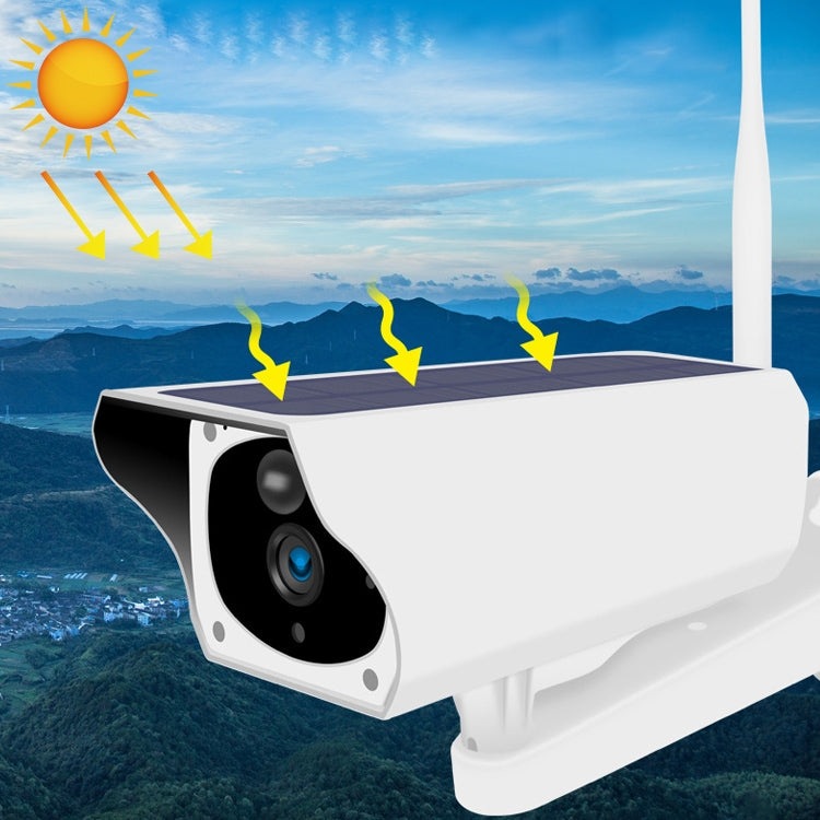 T1-2 2 Megapixel WiFi Version IP67 Waterproof Solar HD Monitor Camera without Battery & Memory, Support Infrared Night Vision & Motion Detection / Alarm & Voice Intercom & Mobile Surveillance, WiFi Version WiFi Version