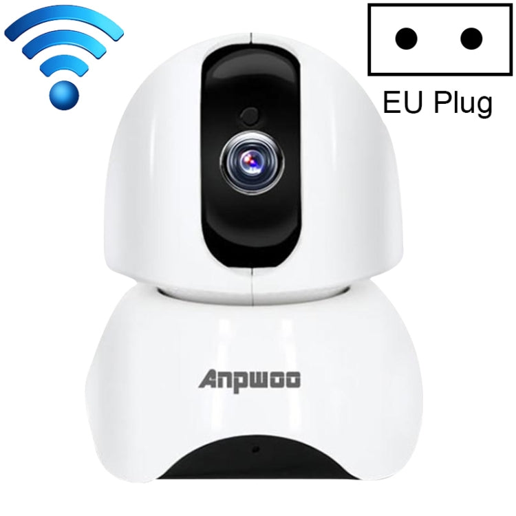 Anpwoo-YT003 2.0 Mega 3.6mm Lens Wide Angle 1080P Smart WIFI Monitor Camera , Support Night Vision & TF Card Expansion Storage, EU Plug, YT003 YT003