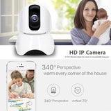 Anpwoo-YT003 2.0 Mega 3.6mm Lens Wide Angle 1080P Smart WIFI Monitor Camera , Support Night Vision & TF Card Expansion Storage, EU Plug, YT003