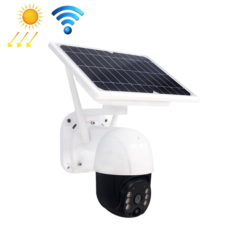 T23 2288 x 1288P Full HD Solar Powered WiFi Camera, Support PIR Alarm, Night Vision, Two Way Audio, TF Card, Not Include Battery, Not Include Battery Not Include Battery