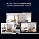 T23 2288 x 1288P Full HD Solar Powered WiFi Camera, Support PIR Alarm, Night Vision, Two Way Audio, TF Card, Include Battery