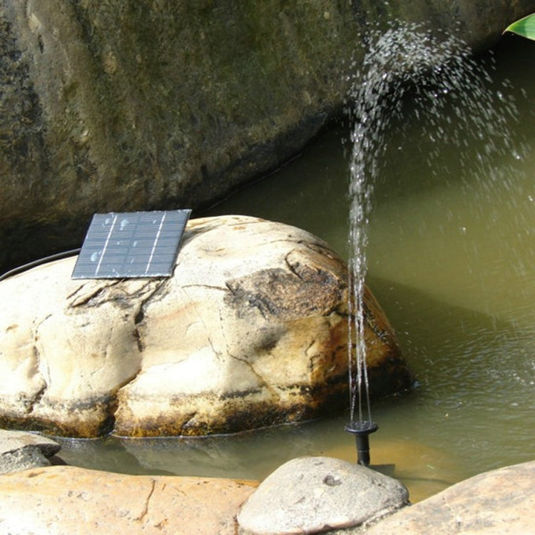 Squared Solar-powered Water Fountain Pump, RCT-602