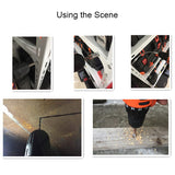 31 in1 Drill and Screwdriver Bit Set Industrial Spade Paddle Flat Wood Woodworking Boring Drill Bits with Portable Bag, 31 in1 Drill