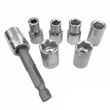 31 in1 Drill and Screwdriver Bit Set Industrial Spade Paddle Flat Wood Woodworking Boring Drill Bits with Portable Bag, 31 in1 Drill