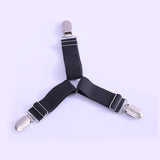 4 PCS Adjustable Bedspread Tablecloth Curtain Sofa Cover Holder Tent Metal Fixed Clips