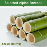 Bamboo 3-Tier Hanging Plant Stand Planter Shelves Flower Pot Storage Rack Folding Display Shelving Plants Shelf, Width: 100cm, 3-Tie Width: 100cm(White), 3-Tie Width: 100cm(Apricot)