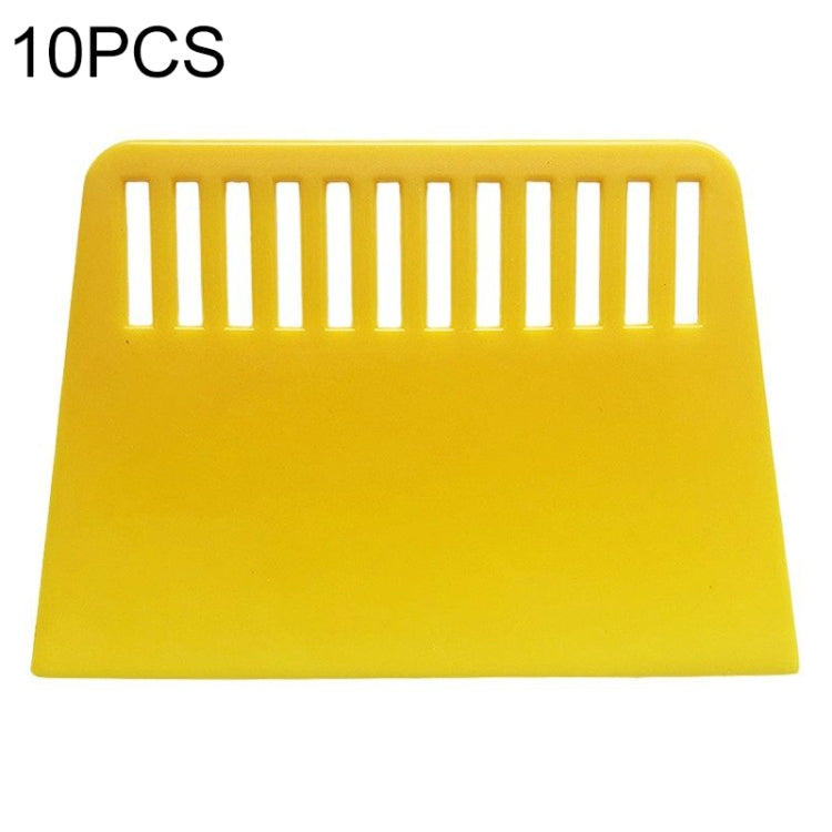 10 PCS Plastic Scraper for Wallpapering, Automotive Glass Foil, Pancakes ，Decorating Tool, Plastic Scraper Plastic Scraper