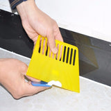 10 PCS Plastic Scraper for Wallpapering, Automotive Glass Foil, Pancakes ，Decorating Tool, Plastic Scraper