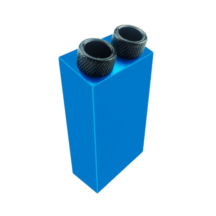 15 Degree Angular Oblique Aluminum Alloy Woodworking Hole Locator, 15 Degree Woodworking Hole Locator