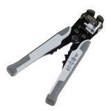 TK0742 0.5-6.0mm Multi-function Automatic Wire Stripper Line Clamp Press Dismantling Tool Grey