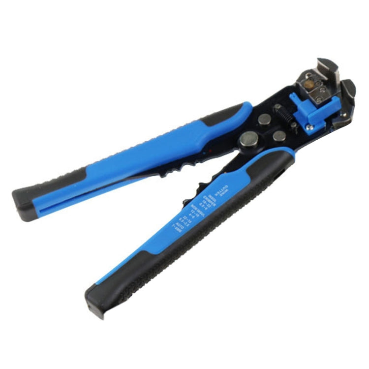 TK0742 0.5-6.0mm Multi-function Automatic Wire Stripper Line Clamp Press Dismantling Tool Blue