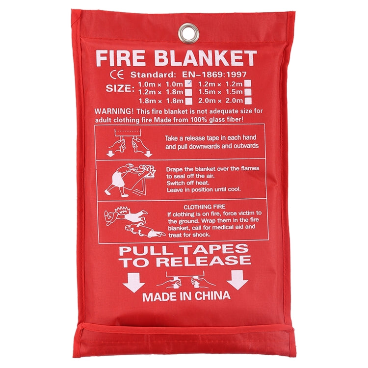Emergency Survival Fire Blanket Shelter Safety Protector Extinguishers Tent, Size: 2×2m, Size: 2×2m