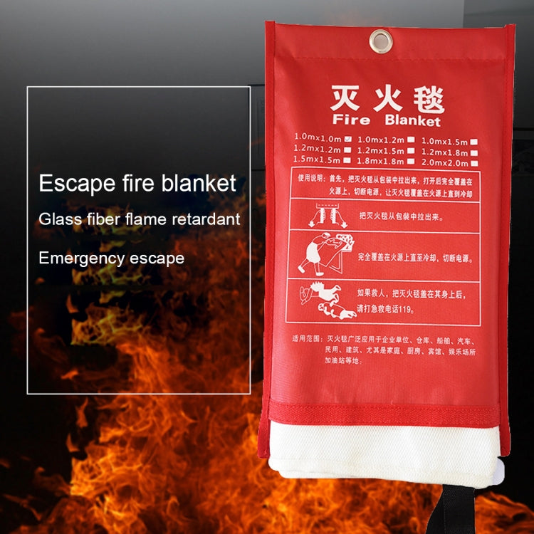 Emergency Survival Fire Blanket Shelter Safety Protector Extinguishers Tent, Size: 2×2m, Size: 2×2m