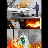 Emergency Survival Fire Blanket Shelter Safety Protector Extinguishers Tent, Size: 2×2m, Size: 2×2m