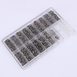 1000 PCS Watch Sunglass Spectacles Screws Nut Repair Kit With a Screwdriver, Sunglass Spectacles Screws