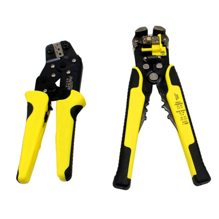0.25-6.0mm Multi-function Wire Stripper + Carbon Steel Crimping Pliers + Storage Bag Tools Set, 0.25-6.0mm Stripper 0.25-6.0mm Stripper
