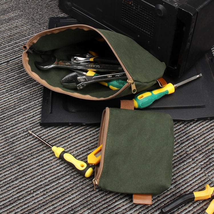 17 x 11.5 x 4cm Electrician Repair Hardware Tool Carrying Bag, 17 x 11.5 x 4cm (Khaki), 17 x 11.5 x 4cm (Grey), 17 x 11.5 x 4cm (Army Green)